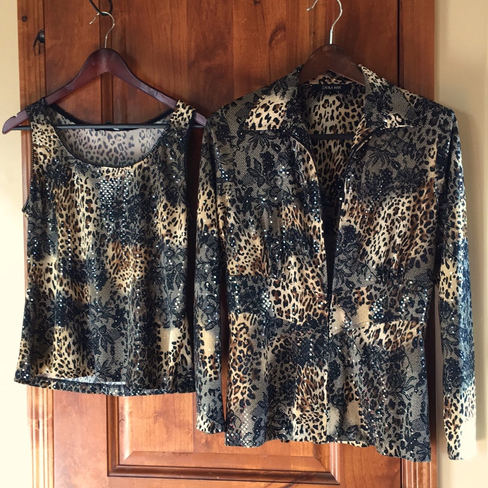 Jacket with top